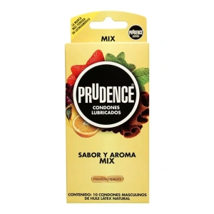 CONDONES PRUDENCE SABOR Y AROMA MIX