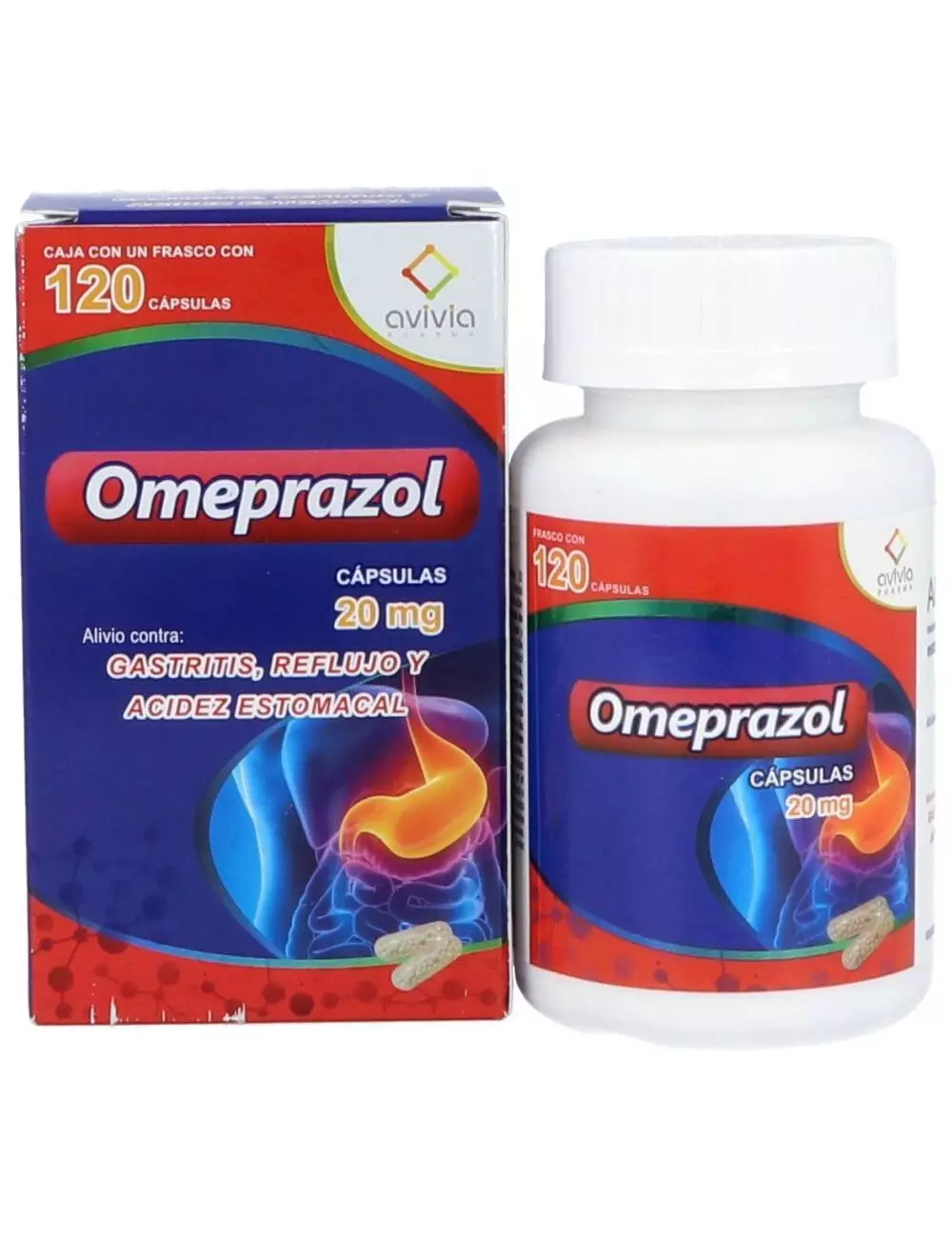 GE OMEPRAZOL AVIVI 20MG