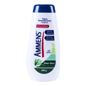 TALCO AMMENS DESOD CORPC/ALOE 250 G