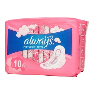 ALWAYS SUAVE PROT TOTAL DIA C ALAS