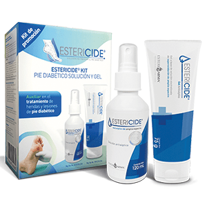 ESTERICIDE KIT PIE DIABET SOL Y GEL