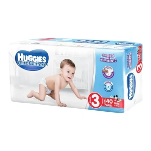 PANAL HUGGIES ULT-CONF NINO E3 C40