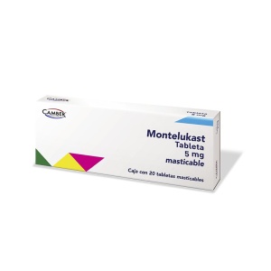 GE MONTELUKAS MASTIC CAMBER 5MG
