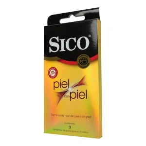 CONDONES SICO PIEL CON PIEL