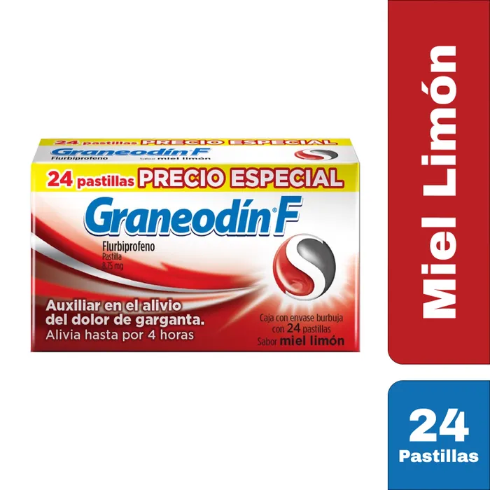 GRANEODIN F MIEL LIMON 8.75MG