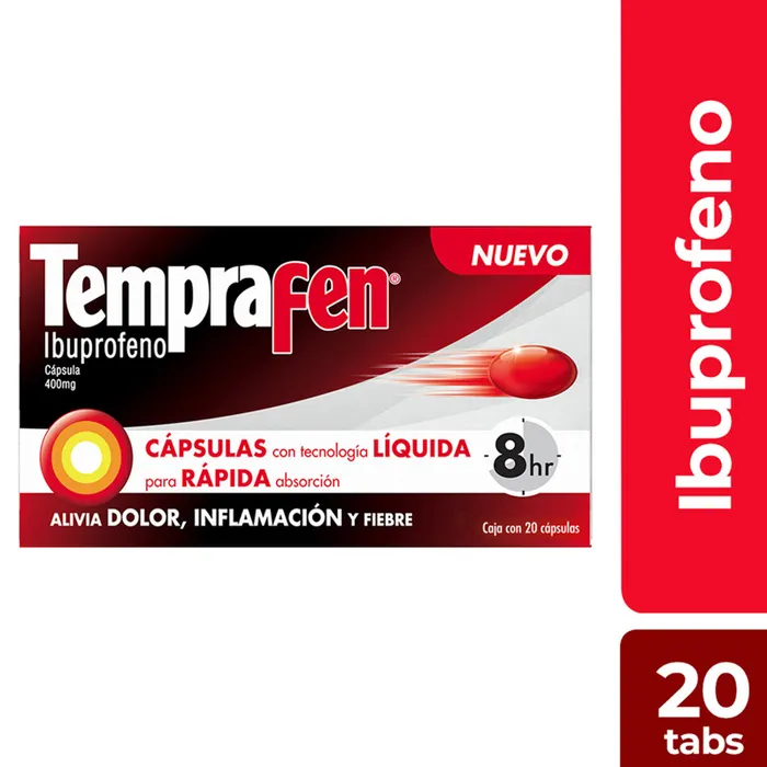TEMPRAFEN 400MG