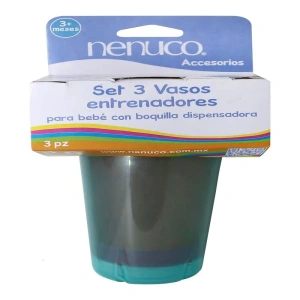 SET VASO ENTRENADOR NENUCO C/3PZSN
