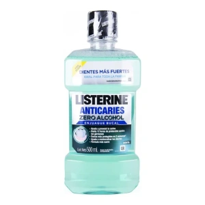 ENJUAGUE BUCAL LISTERINE ANTICARIES ZERO AL 500ML