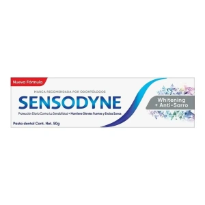PASTA DENTAL SENSODYNE WHITENINGANTISARRO