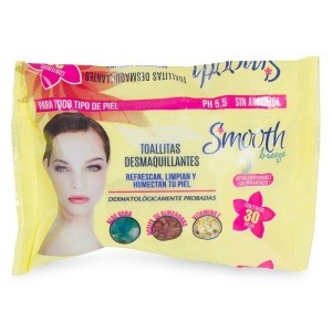 TOALLAS DESMAQUILLANTE SMOOTH BREEZ AMAR C/30