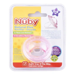 CHUPON NUBY EST CEREZA 0-6MESES