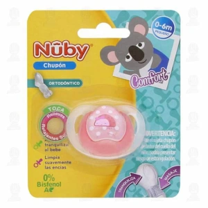 CHUPON NUBY CALM ORTODON 0-6M 2PZ