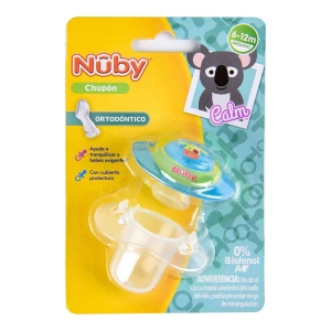 CHUPON NUBY ORTODONTICO 6-12MESES