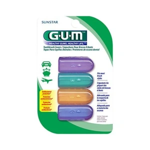 CAPUCHONES GUM P/CEPILLO DENT C/4PZ