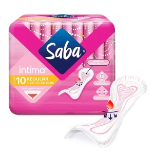 TAS SANIT SABA INTIMA-REG C/10