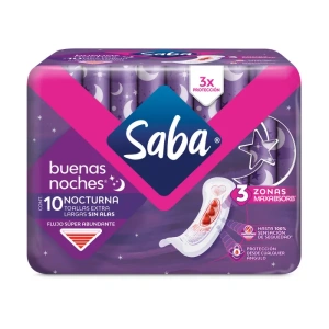 TAS SANIT SABA B-NOCHES S/ALA C/10
