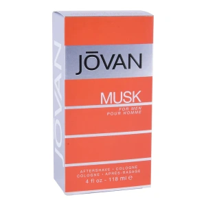 COLONIA JOVAN MUSK MEN AFTERSHAVE 118ML