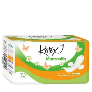 TAS SANIT KOTEX MNZANILLA C/10