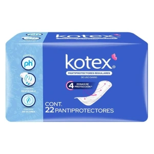 PANTY PROT KOTEX REGULAR 22