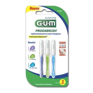 CEPILLO DENTAL GUM PROXABRUS INTERD 3PZ
