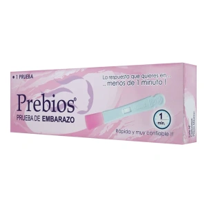 PREBIOS PBA DE EMBARAZO 1PZA