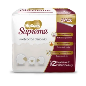 TAS HUM HUGGIES SUPREME 2PACK C/80