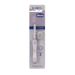 CEPILLO DENTAL CHICCO LILA 6-36 MESES