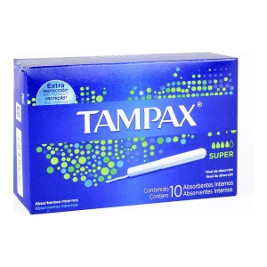 TAMPONES TAMPAX SUPER ABSOR C/10
