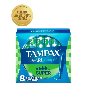 TAMPONES TAMPAX COMPAK SUP 8