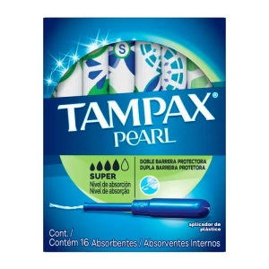 TAMPONES TAMPAX PEARL SUPER C/16