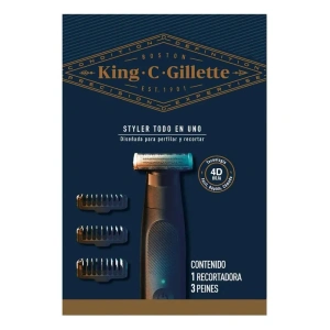 MAQ GTTE KING-C STYLER +3PEINES