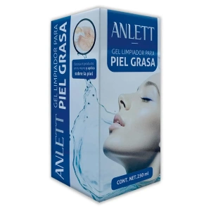 GEL ANLETT LIMP PIEL GRASA 250ML