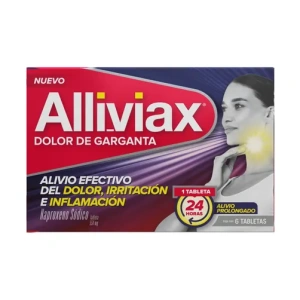 ALLIVIAX DOLOR GARGANTA 550MG