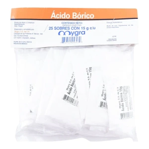 ACIDO-BORICO MYGRA 15G 25 SB