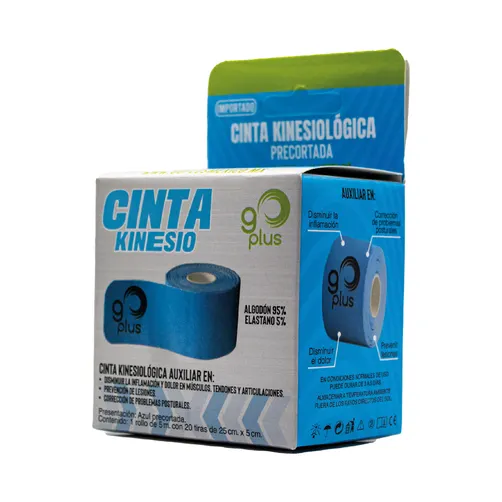 GO PLUS CINTA DEPOR K AZUL 5M