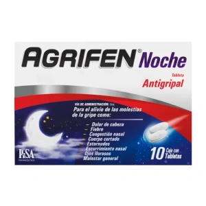 AGRIFEN NOCHE 500/5/4MG