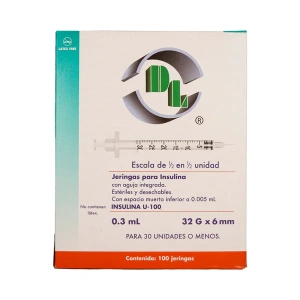 JGA DESCH DL 0.3ML INSUL 32GX6MM