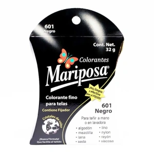 CTE MARIPOSA CRIST NEGRO 601 32G