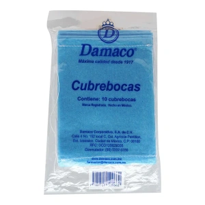 CUBREBOCAS DAMACO C/10 PZAS