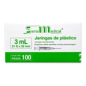 SENSIMEDICAL JERINGA PCO 3ML 21GX32MM