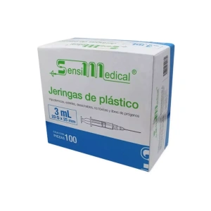 SENSIMEDICAL JERINGA PCO 3ML 23GX25MM