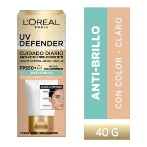 CRA LOREAL UV-DEF FPS50 COL CLA40G