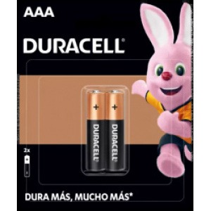 PILA DURACELL ALK AAA C/2