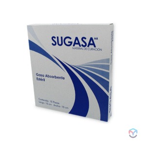 SUGASA GASA ABSORBENTE 10CMX10CM