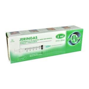 JERINGA DL 5ML 21X32