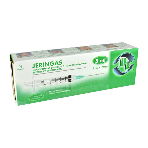 JERINGA DL 5ML 21X32