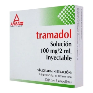 GE TRAMADOL INY ANTIB 100MG/2ML