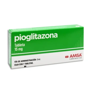 GE PIOGLITAZONA ANTIB 15MG