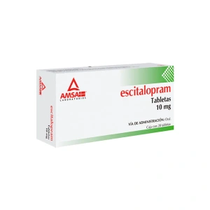 GE ESCITALOPRAM ANTIB 10MG
