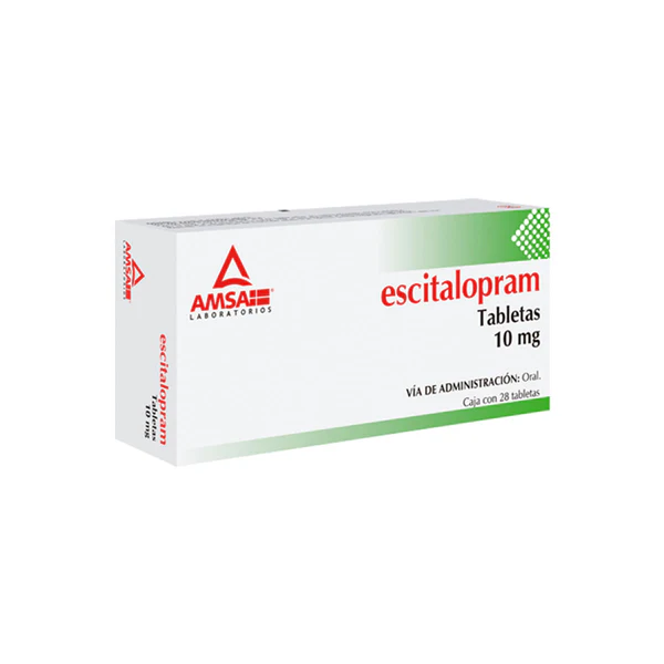 GE ESCITALOPRAM ANTIB 10MG